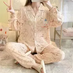 ست بلوز شلوار بهاره نخی زنانه