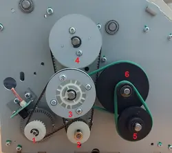 چرخ دنده شماره شش پولشمار نیکیتا NIKITA LD-90