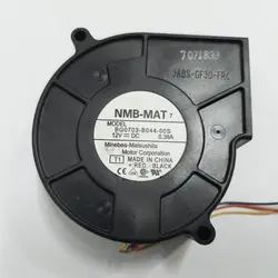 فن حلزونی 75*75*30 میلیمتر 12 ولت 0.38 آمپر هیتاچی ED-X30 ویدئو پروژکتور