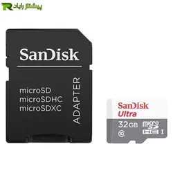 کارت حافظه سن دیسک با ظرفیت 32 گیگابایت و سرعت 80MB/S