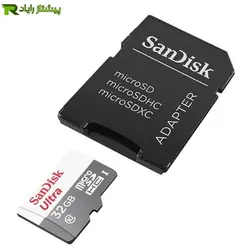 کارت حافظه سن دیسک با ظرفیت 32 گیگابایت و سرعت 80MB/S