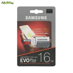 کارت حافظه سامسونگ 16 گیگابایت مدل Evo Plus C10 U3 95MB/s