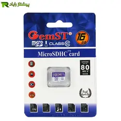 کارت حافظه جم اس تی با ظرفیت 16 گیگابایت و سرعت 80MB/S