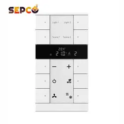 ترموستات ۱۰ دکمه فشاری tenton برند ABB - فروشگاه اینترنتی پیکسل مارکت