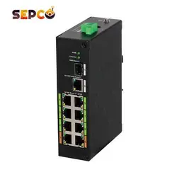 سوئیچ شبکه ۸ پورت داهوا DH-LR2110-8ET-120