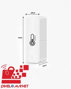 سنسور دما و رطوبت هوشمند TUYA - فروشگاه اینترنتی پیکسل مارکت