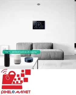 ترموستات هوشمند TUYA مدل ۰۰۶A - فروشگاه اینترنتی پیکسل مارکت