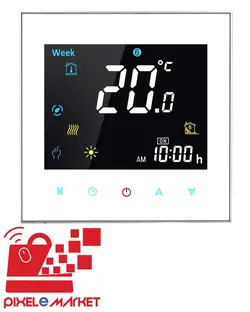 ترموستات هوشمند TUYA مدل BAC-3000 - فروشگاه اینترنتی پیکسل مارکت