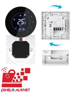 ترموستات هوشمند TUYA مدل ۶۰۰۰ - فروشگاه اینترنتی پیکسل مارکت