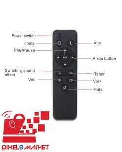 تاچ پنل صوتی ۳/۵ اینچ FGSound - فروشگاه اینترنتی پیکسل مارکت