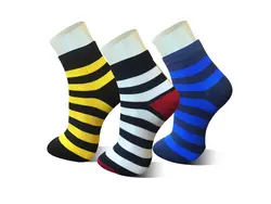 پک سه عددی جوراب نیم ساق مردانه