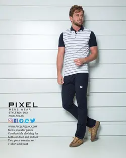 ست تیشرت و شلوار اسپرت مردانه کد 5152