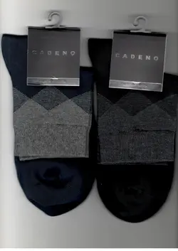 پک دو عددی جوراب نیم ساق مردانه