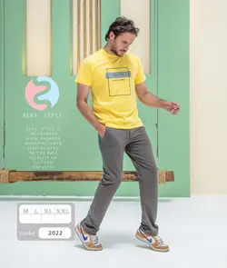 ست تیشرت و شلوار مردانه Sevi Style 2022