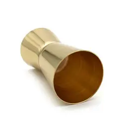 جیجر (جیگر) استیل دو شات 15 در 30 رنگ طلایی