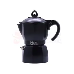 موکاپات 3 کاپ روبوستا (Robusta) مشکی مات