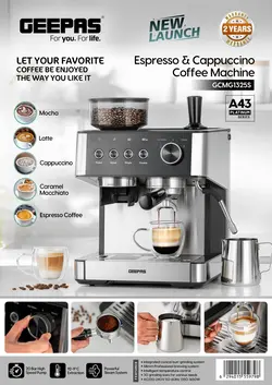 اسپرسوساز جی پاس 1325 (GEEPAS GCMG 1325S)