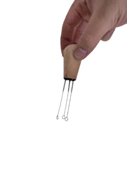 نیدل قهوه دسته چوبی