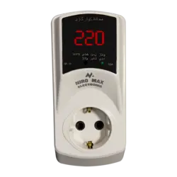 محافظ ولتاژ تک خانه دیجیتال کولر گازی نیرو مدل NPD-1 A | پخش لاله زار