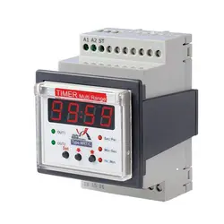 تایمر مولتی رنج دیجیتال برنا الکترونیک مدل mrt/c