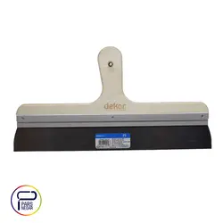 کاردک استیل دسته چوبی دکور ترکیه ۲۵ سانت مخصوص بتونه کناف