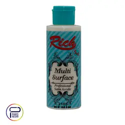 رنگ مولتی سورفیس نیمه مات ریچ سفید استخوانی کد ۲۱۰۵ حجم ۱۲۰ میلی لیتر