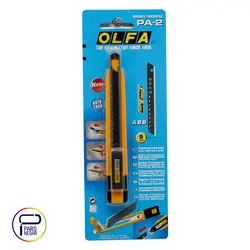 کاتر کوچک الفا با قفل اتوماتیک خشاب دار با مخزن ذخیره ۵ تیغ کد PA-2