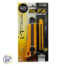 کاتر بزرگ الفا با قفل پیچی به همراه ۱ عدد کاتر کوچک کد L1/SPC