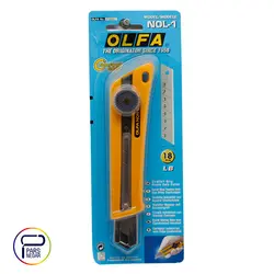 کاتر بزرگ الفا با بدنه نرم پلاستیکی با قفل پیچی کد NOL-1