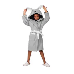 حوله خرگوش طوسی سایز 80