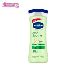 لوسیون بدن آلوئه ورا وازلین حجم 400ml