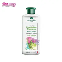 شامپو کراتینه حجم دهنده کاسمکولوژی حجم 400ml