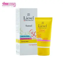 ضد آفتاب بی رنگ لایسل مناسب پوست خشک SPF 50 حجم 40ml
