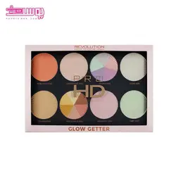 پالت هایلایتر رولوشن مدل glow getter