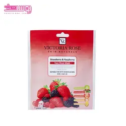 ماسک صورت ویکتوریا رز مدل توت فرنگی حجم 25ml