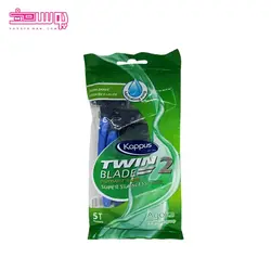 خودتراش کاپوس مدل Twin بسته 5 عددی | پوست من