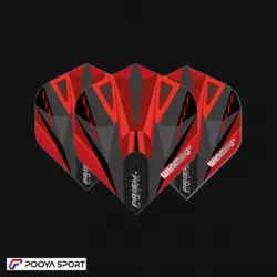 پر دارت سه تایی قرمز winmau Prism Delta اصل