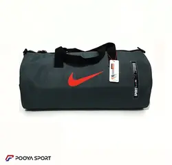 ساک ورزشی ضد آب نایک NIKE گرد سایز متوسط طوسی