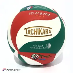 خرید و قیمت توپ والیبال تاچیکارا طرح ایتالیا مدل SD-V8000 | پویا اسپرت