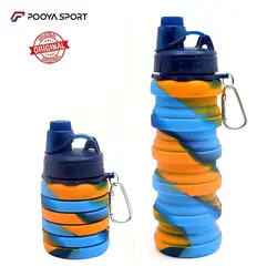 قمقمه تاشو سیلیکونی Silicone Water Bottle نیم لیتری اصل