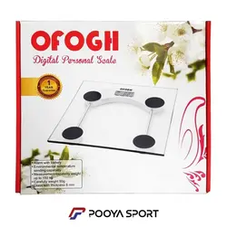 قیمت و خرید ترازو وزن کشی شیشه ضخیم ایرانی دیجیتال Ofogh اصلی | فروشگاه پویا اسپرت