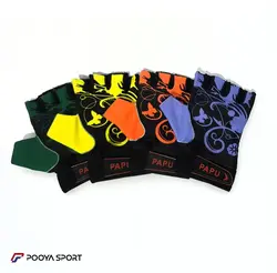 بررسی، قیمت و خرید دستکش بدنسازی زنانه کشی پاپو سایز L | پویا اسپرت