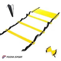 بررسی، قیمت، خرید و فروشنردبان چابکی 6 متری مدل JC | پویا اسپرت