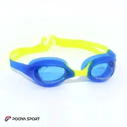 عینک شنا بچه گانه ژله ای دو بنده Zoto  آبی- زرد