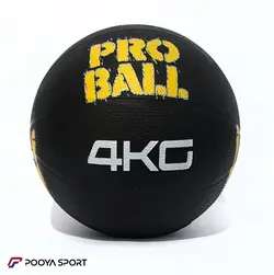 بررسی، قیمت و خرید توپ مدیسین بال ۴ کیلوگرم مدل پروبال Pro Ball | پویا اسپرت