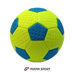 توپ فوتبال مینی لیزری فسفری-آبی