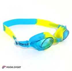 عینک شنا بچه گانه ژله ای رنگی Pro Sports & Zoto مدل 101