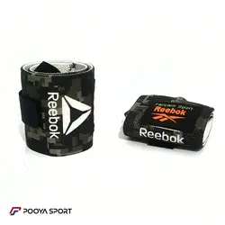 بررسی، قیمت و خرید مچ بند بدنسازی طرح چریکی سبز ریباک Reebok | پویا اسپرت