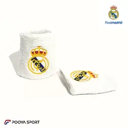 مچ بند حوله ای اعلا رئال مادرید Real Madrid  سفید