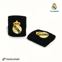 مچ بند حوله ای اعلا رئال مادرید Real Madrid مشکی
